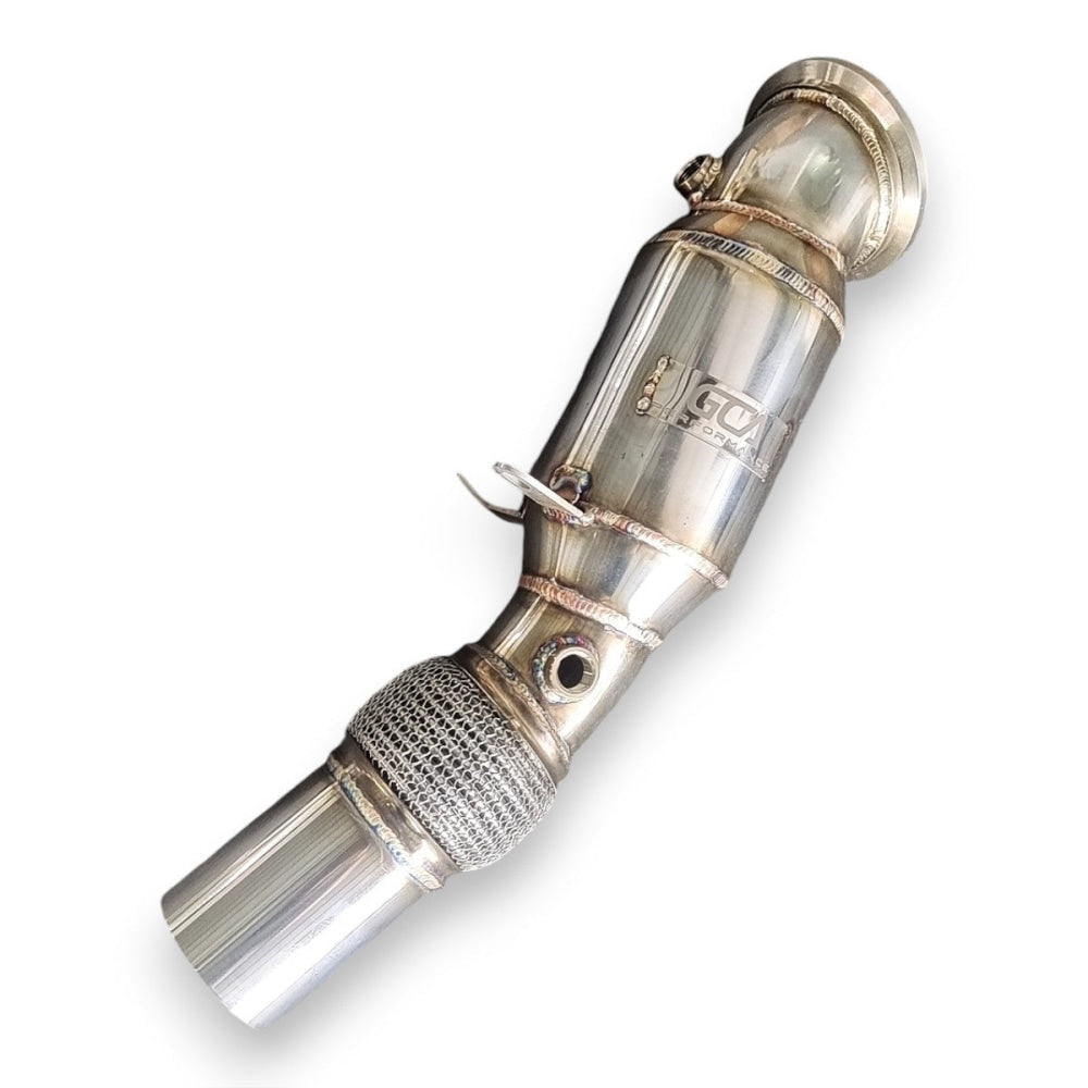 2016-2019 BMW 120i/125i Downpipe | F20/F21 No Heat Shield / Racing Downpipe (No Cat) Downpipes